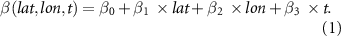 Equation (1)