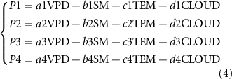 Equation (4)
