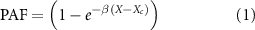 Equation (1)