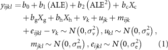 Equation (1)