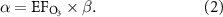 Equation (2)