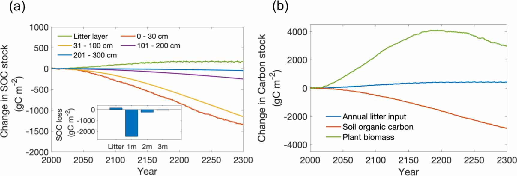 Wildfire exacerbates high-latitude soil carbon losses from climate ...