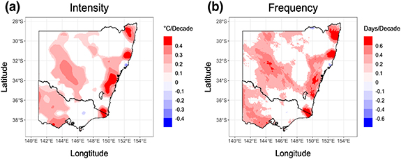 Increasing intensity and frequency of cold fronts contributed to ...
