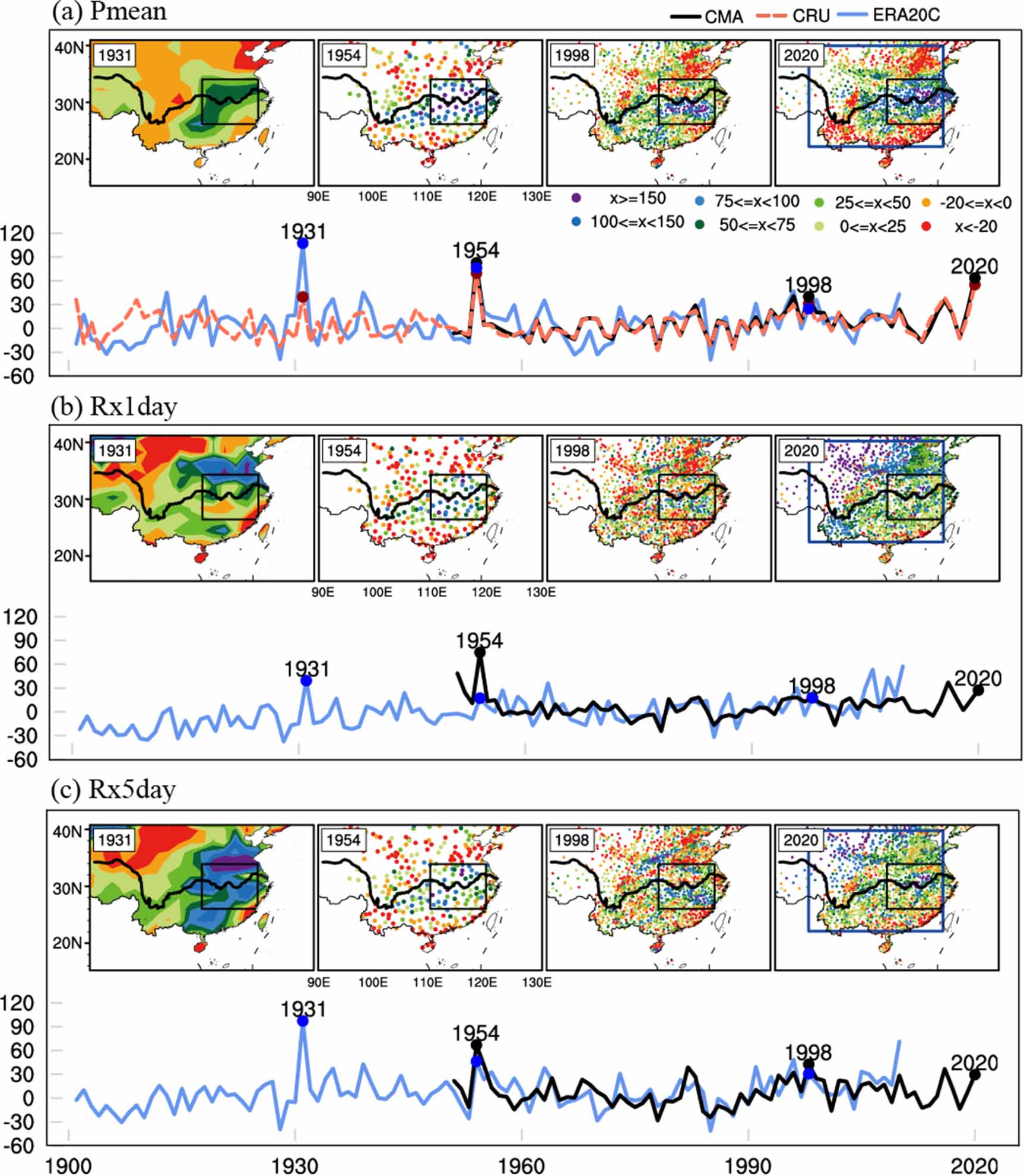 Human influence on historical heaviest precipitation events in the ...