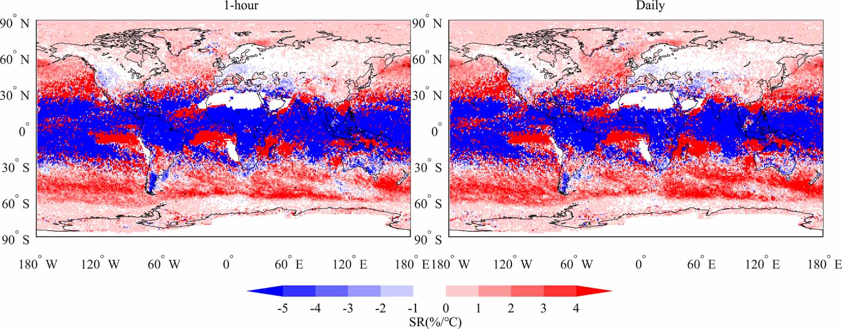 Scaling Rate Global scaling of precipitation extremes using near-surface air ...