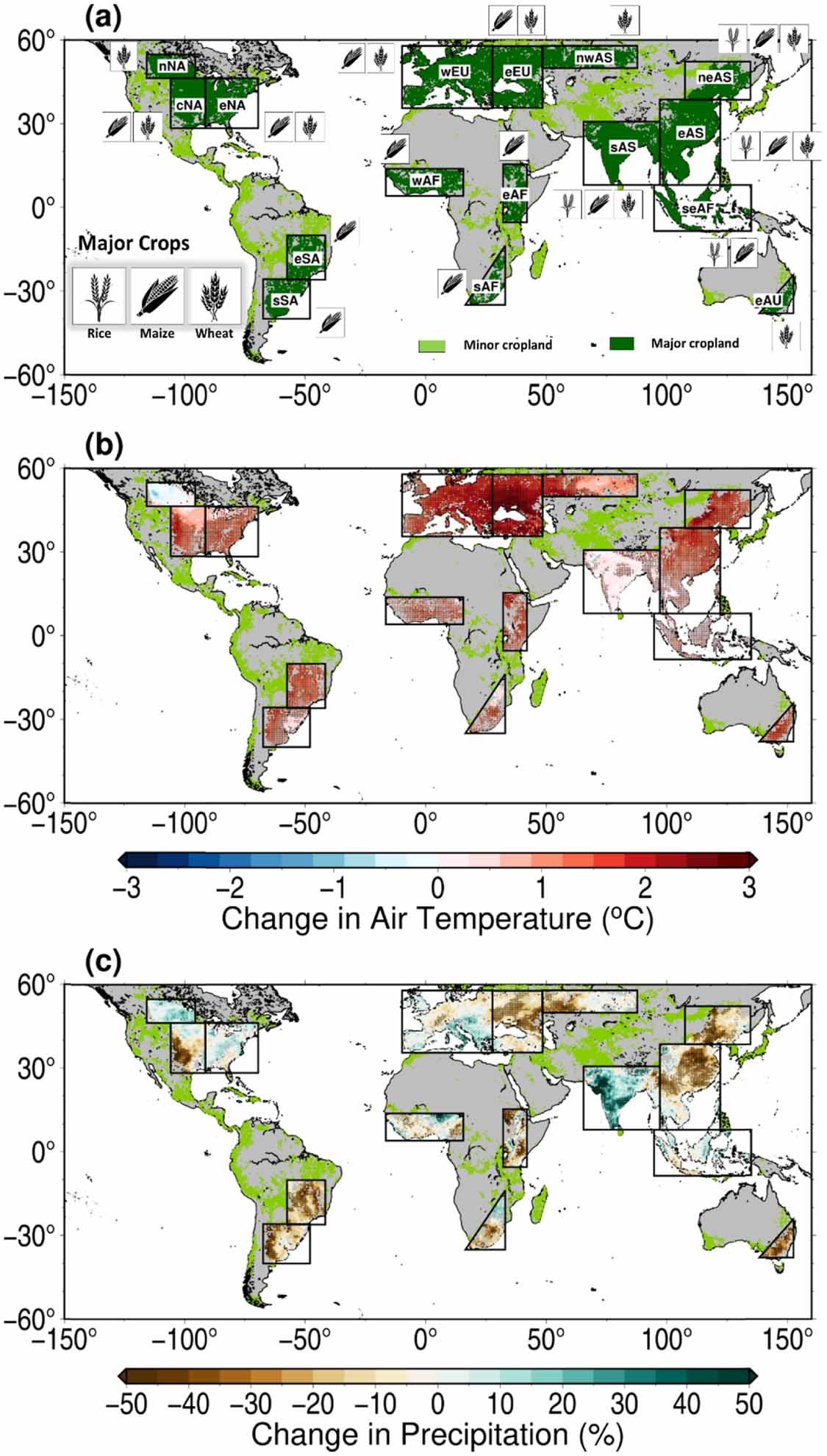 Increasing risk of simultaneous occurrence of flash drought in major ...