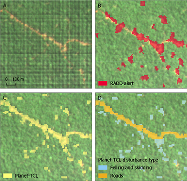 Towards the use of satellite-based tropical forest disturbance alerts ...