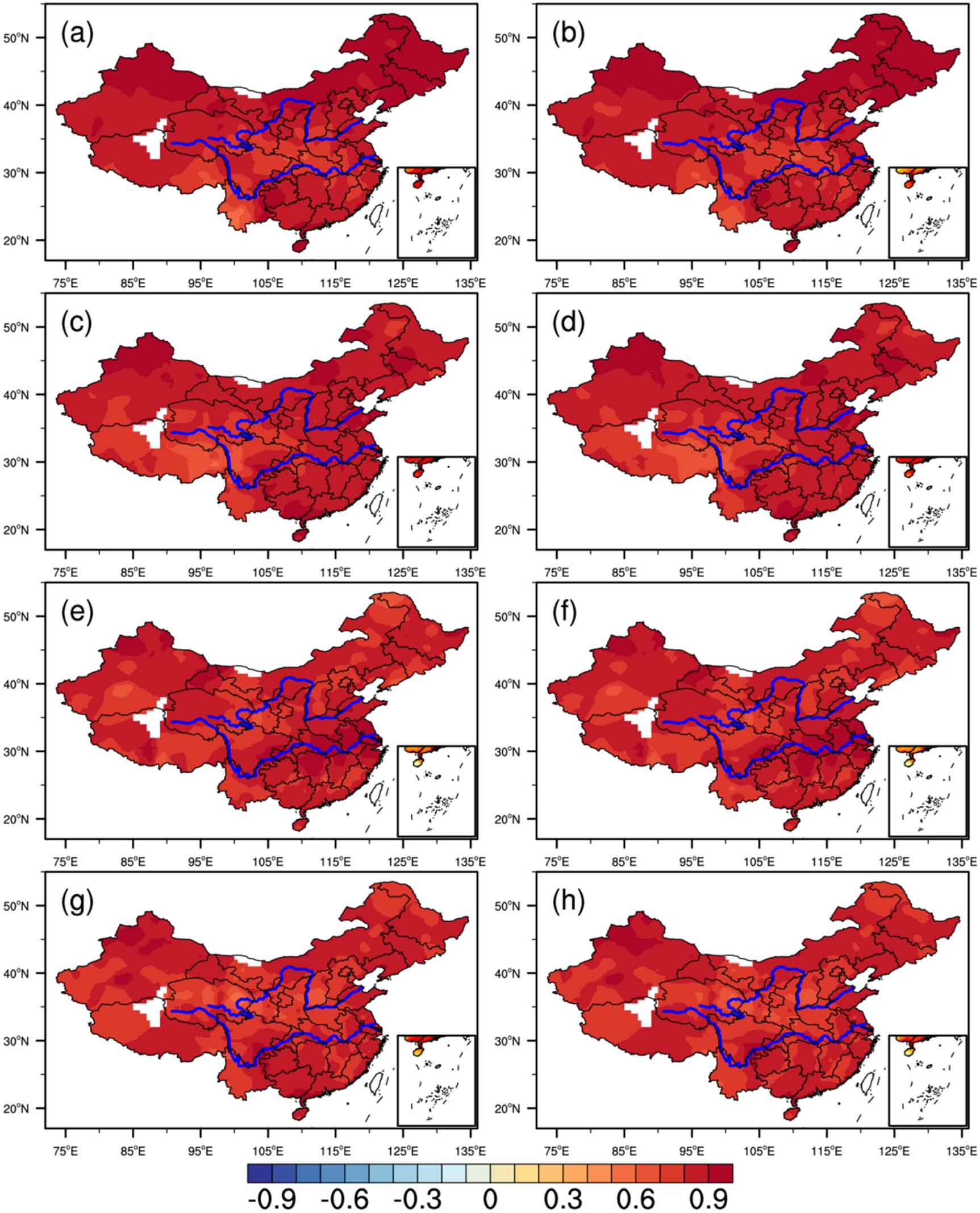 Regional patterns and trends of compound hot extremes in mainland China ...