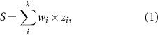 Equation (1)