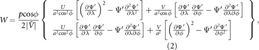 Equation (2)