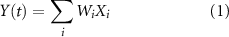 Equation (1)