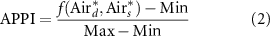 Equation (2)