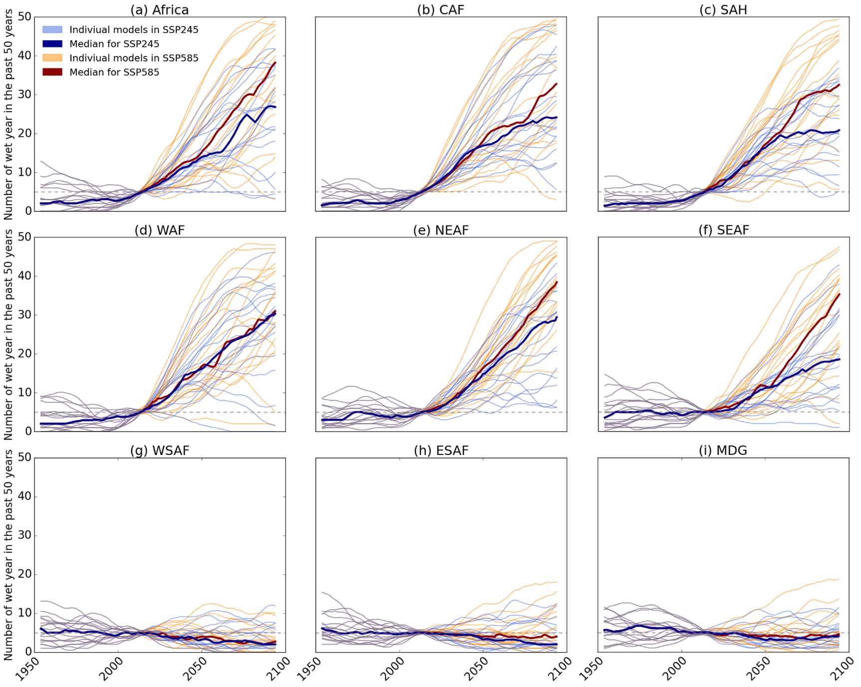 Projected regional changes in mean and extreme precipitation over ...
