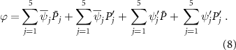 Equation (8)