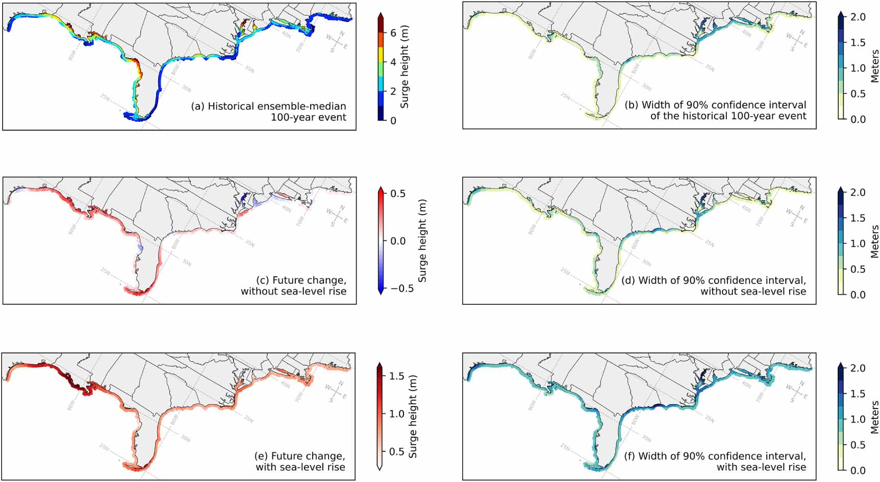 Python Surge Analysis Projecting U.S. coastal storm surge risks and impacts with deep ...
