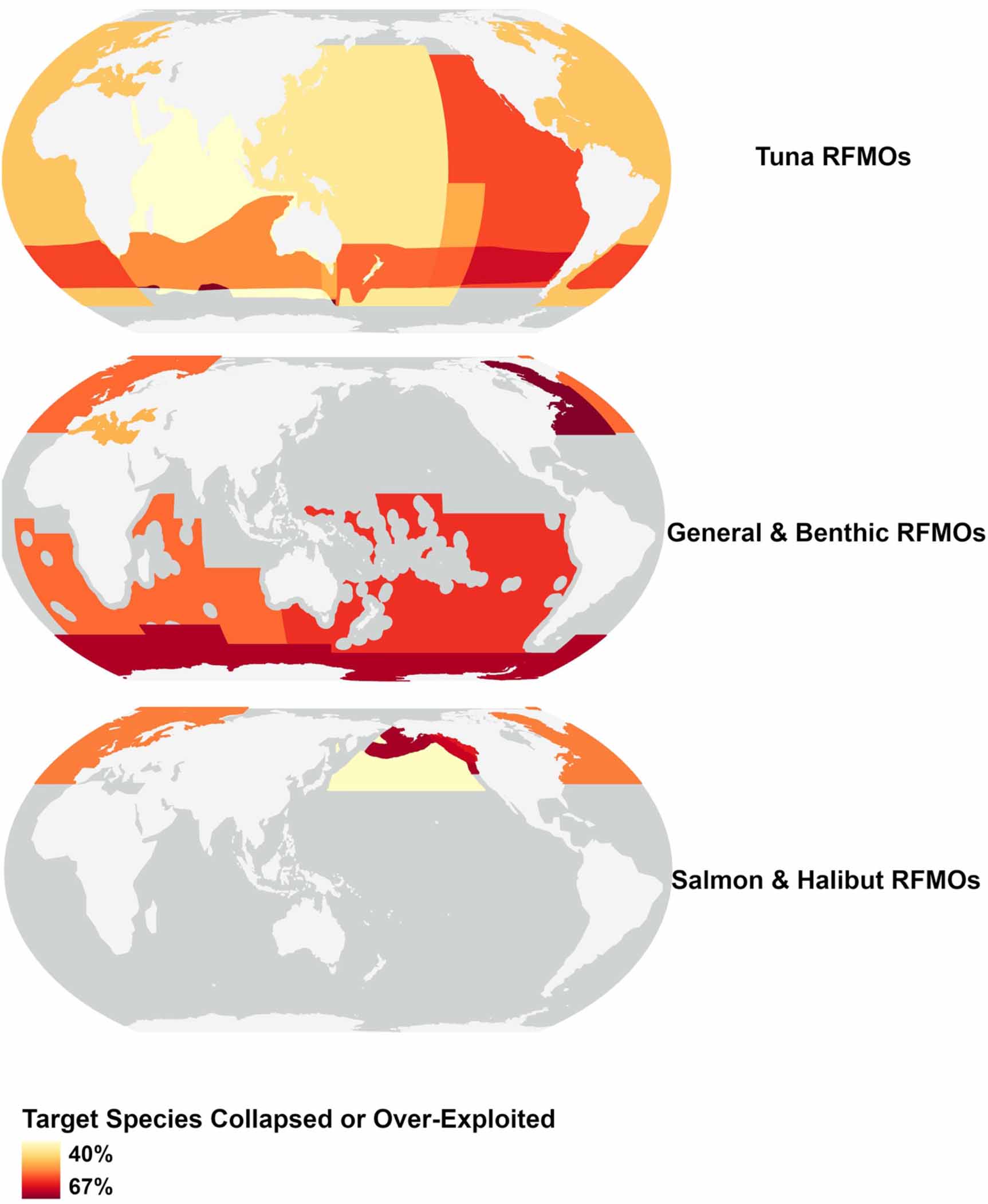 An expanded evaluation of global fisheries management organizations on ...