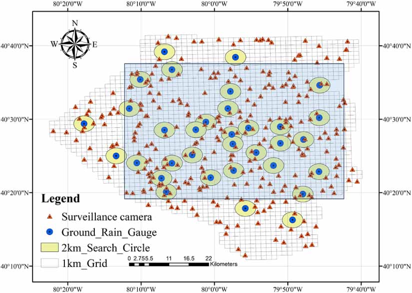 Rainfall Observation Methods Simulation of regional rainfall observation using urban surveillance ...