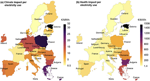 Assessing the climate and health impacts of energy consumption in ...