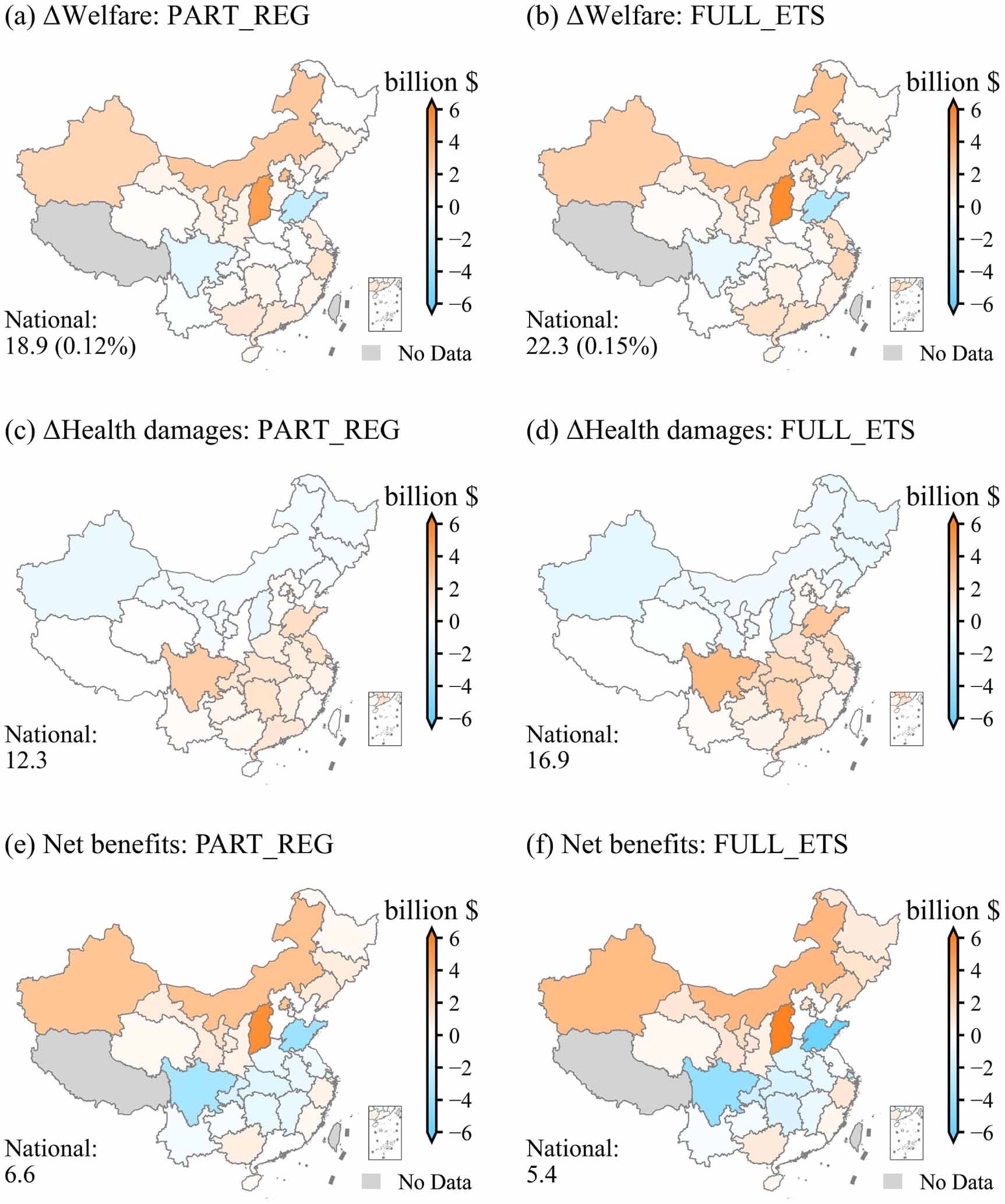 Provincial economic and air quality-related health impacts of China’s ...