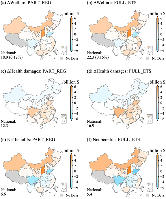 Provincial economic and air quality-related health impacts of China’s ...