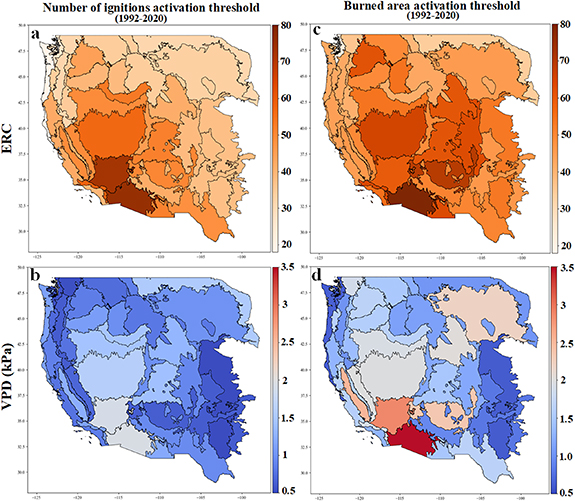 Spatial and temporal changes in wildfires and their attributes across ...