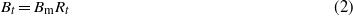 Equation (2)