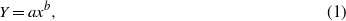 Equation (1)