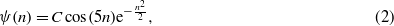 Equation (2)