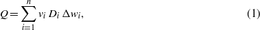 Equation (1)