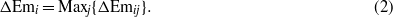 Equation (2)