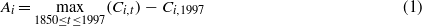 Equation (1)