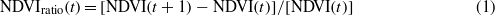 Equation (1)