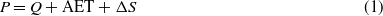 Equation (1)
