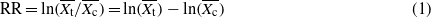 Equation (1)