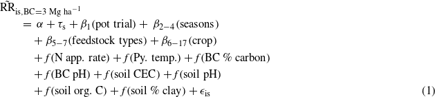 Equation (1)