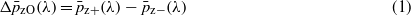 Equation (1)