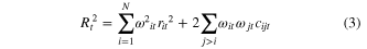 Equation (3)