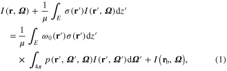 Equation (1)