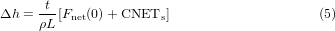Equation (5)