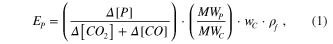 Equation (1)