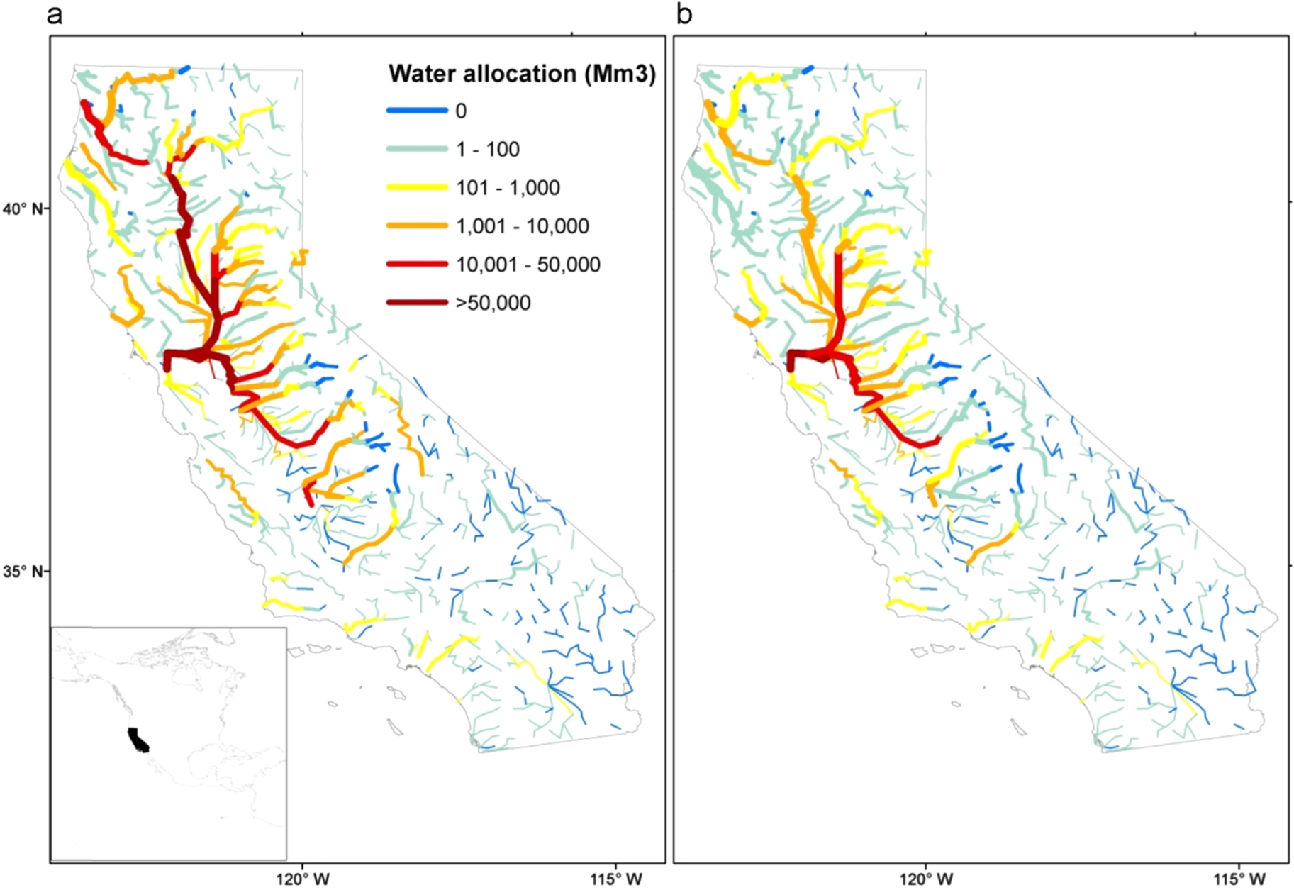 100 years of California’s water rights system: patterns, trends and ...
