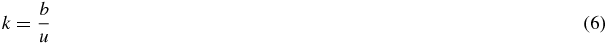 Equation (6)