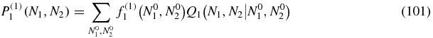 Equation (101)