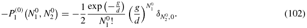 Equation (102)