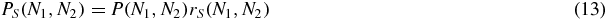 Equation (13)