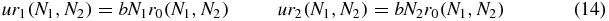 Equation (14)