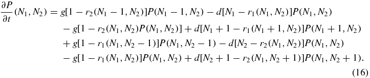 Equation (16)