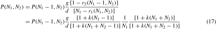 Equation (17)