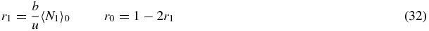 Equation (32)