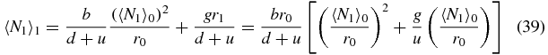 Equation (39)